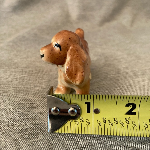 English Cocker Spaniel Dog Small Vintage Figure - Picture 11 of 12